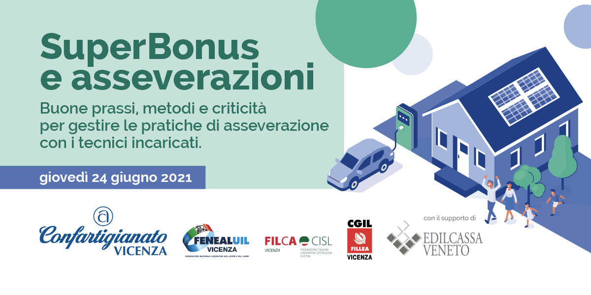 Superbonus E Asseverazioni Confartigianato Vicenza